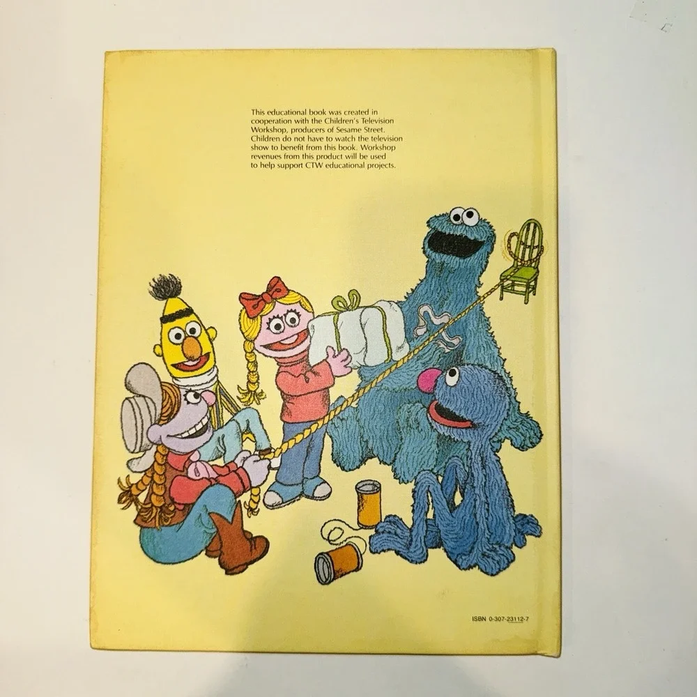 Vintage Sesame Street Book Club Hardcover Lot of 8 Grover Big Bird Count